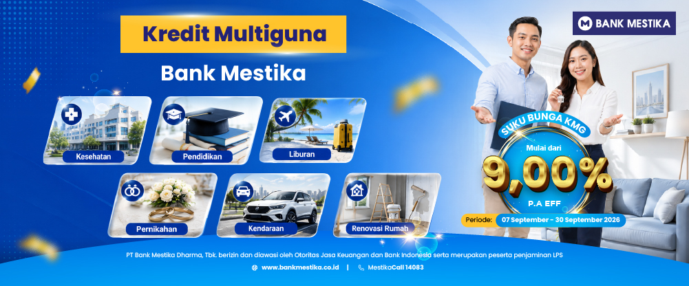 KMG Bank Mestika Website September 2026